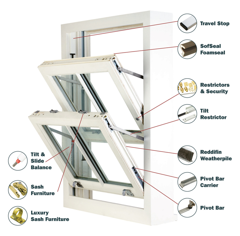 Tilt and Slide Sash Windows Tilt and Slide Sash Windows