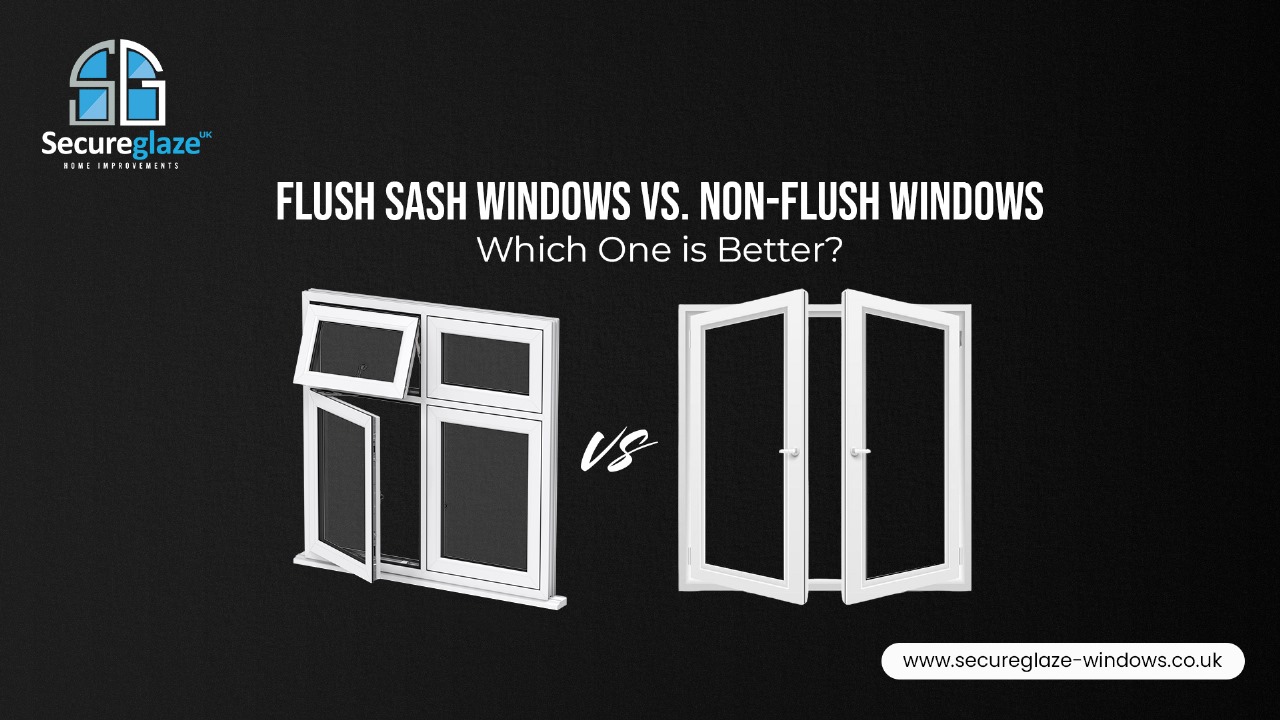 Flush Sash Windows vs. Non-Flush Windows Flush Sash Windows vs. Non-Flush Windows