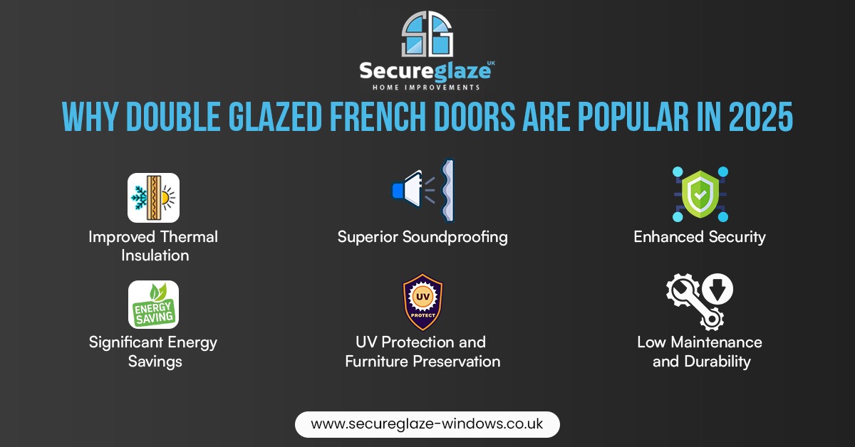 Why Double Glazed French Doors Are Popular In 2025