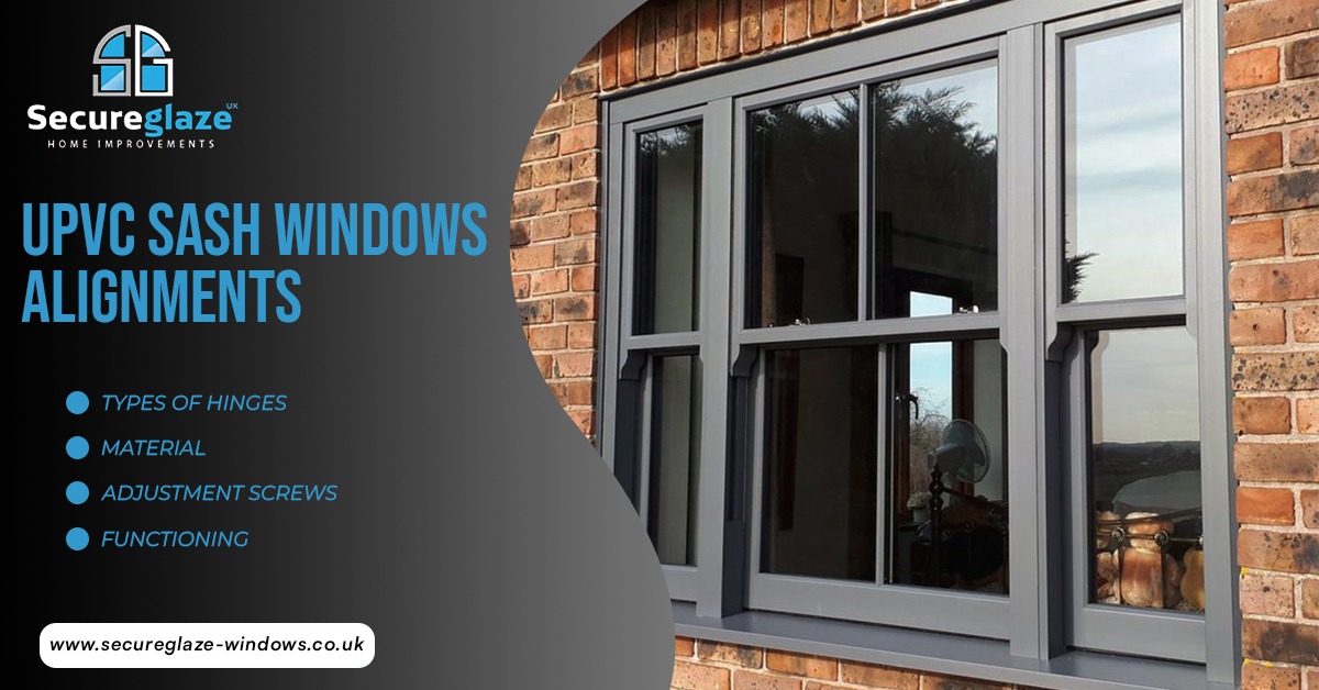 Alignment of UPVC Sash Windows Alignment of UPVC Sash Windows