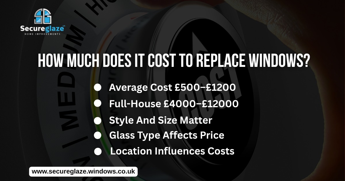 How Much Does It Cost To Replace Windows