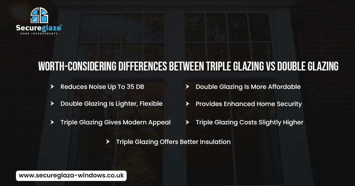 Triple Glazing VS Double Glazing