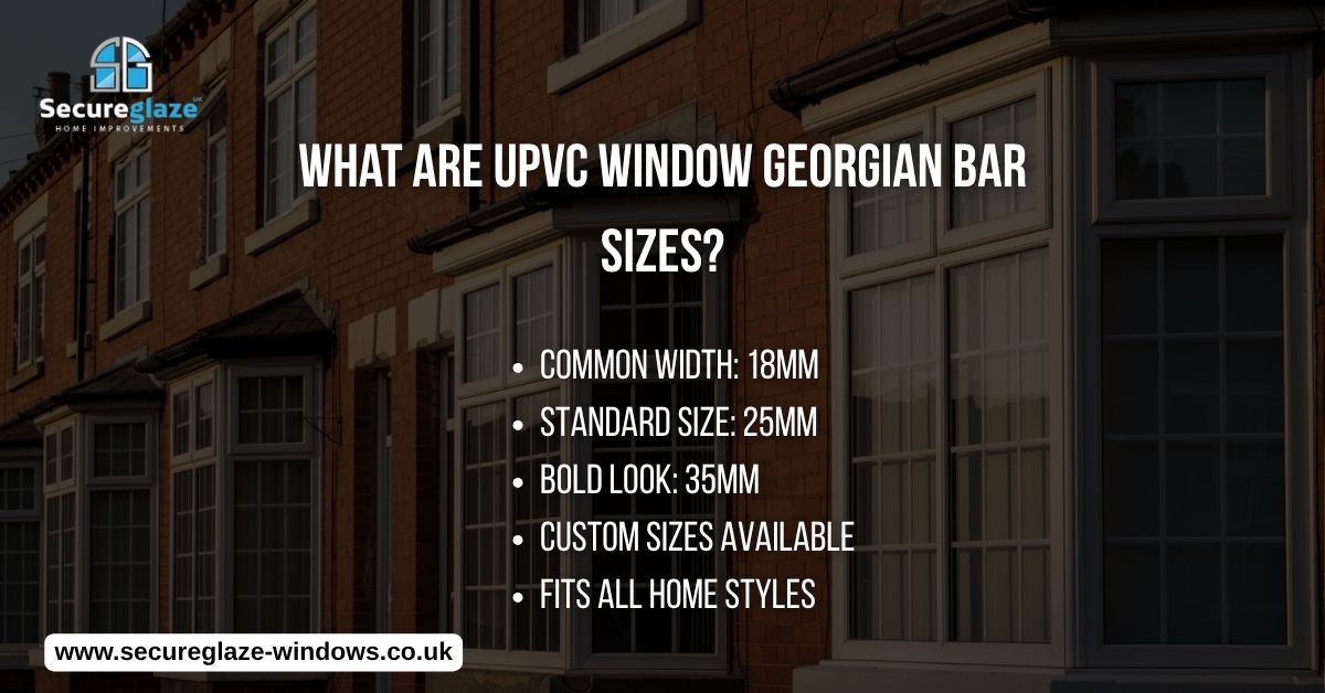 What Are UPVC Window Sizes What Are UPVC Window Sizes