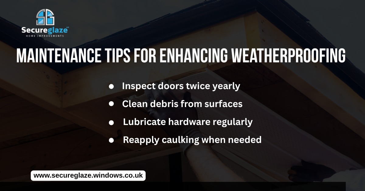mainteance tips for enhancing weatherproofing mainteance tips for enhancing weatherproofing