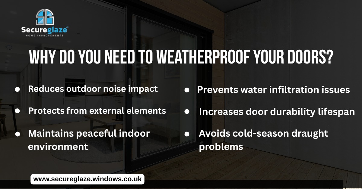 why do you need to weatherproof your doors why do you need to weatherproof your doors