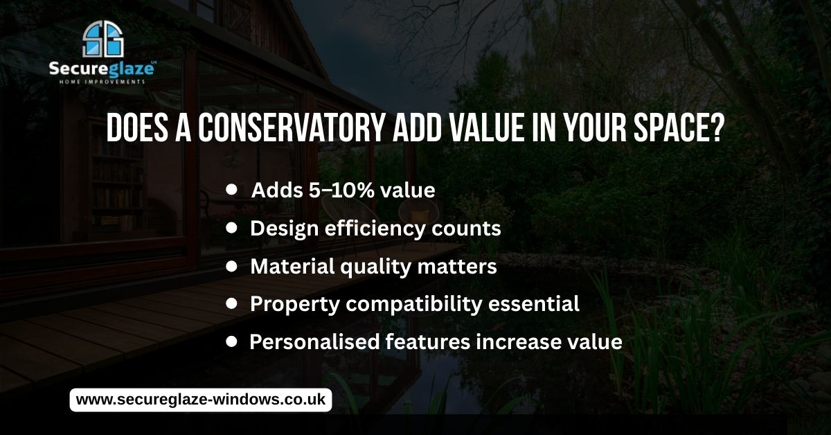 Do conservatories windows add value Do conservatories windows add value