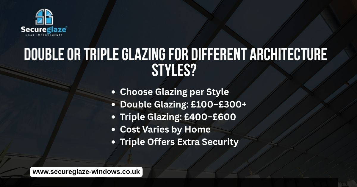 Double Or Triple Glazing For Different Architecture Styles Double Or Triple Glazing For Different Architecture Styles