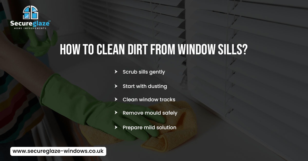How To Clean Dirt From Window Sills How To Clean Dirt From Window Sills