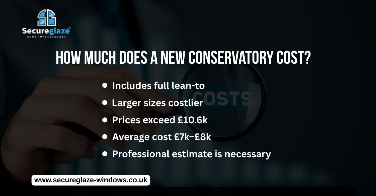 How much does a conservatory window cost How much does a conservatory window cost