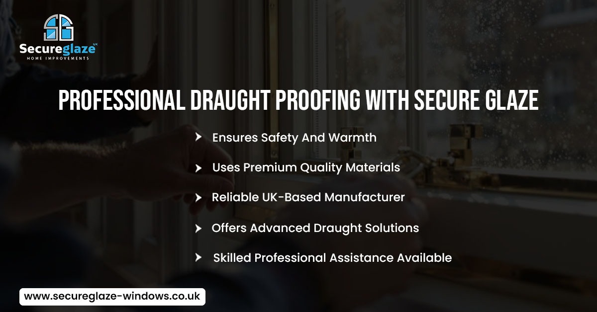 Professional Draught Proofing With Secure Glaze Professional Draught Proofing With Secure Glaze