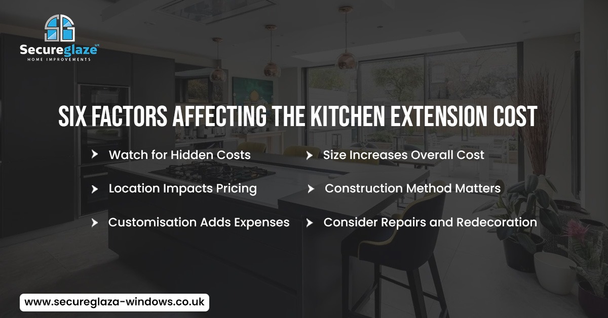 Six Factors Affecting The Kitchen Extension Cost Six Factors Affecting The Kitchen Extension Cost
