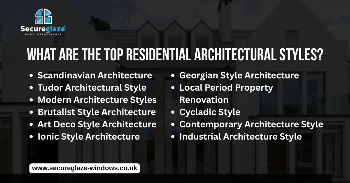 What Are The Top Residential Architectural Styles What Are The Top Residential Architectural Styles