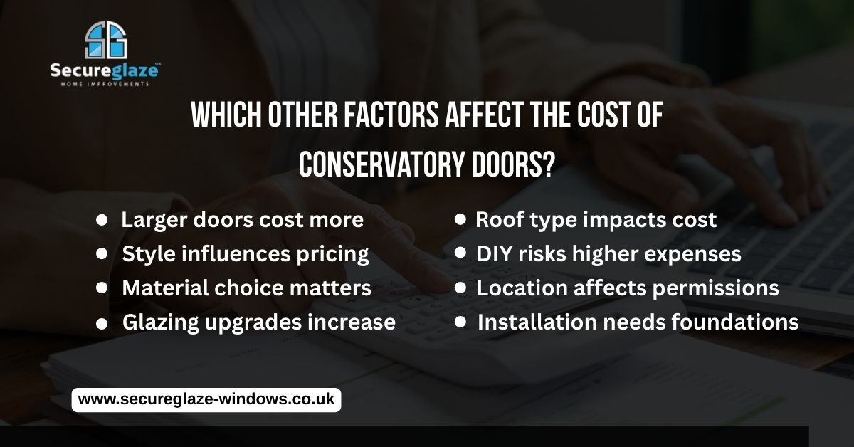 factors affects the cost of conservatories doors factors affects the cost of conservatories doors