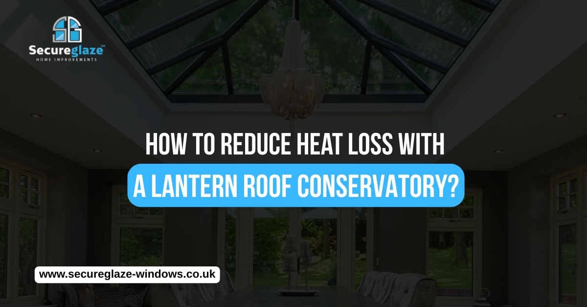 how to reduce a heat loss with a lantern roof conservatory
