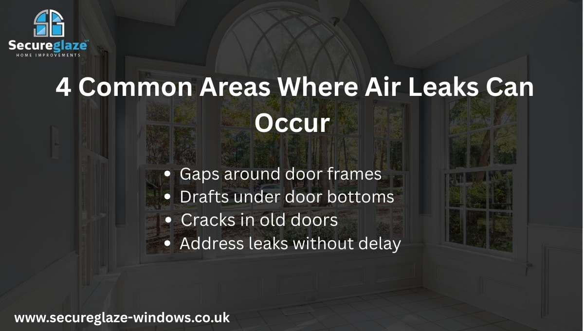 4 Common Areas Where Air Leaks Can Occur 4 Common Areas Where Air Leaks Can Occur
