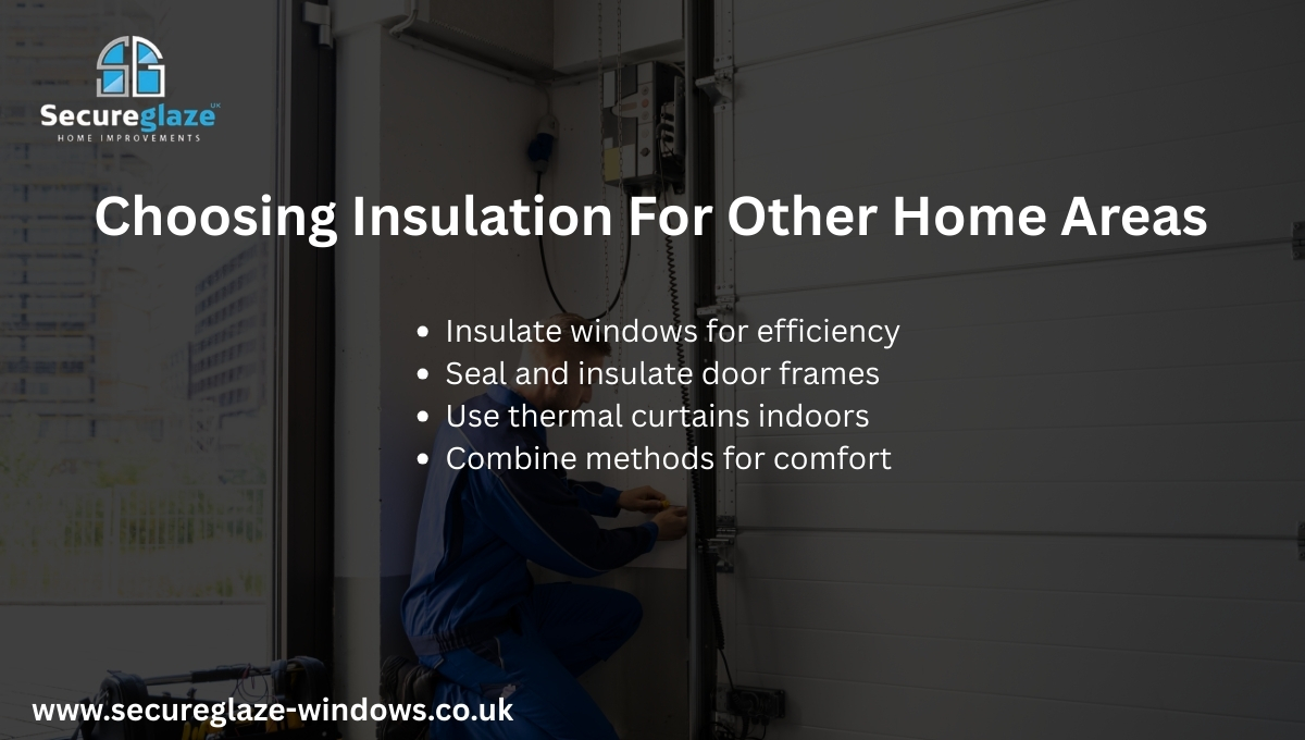 Choosing Insulation For Other Home Areas Choosing Insulation For Other Home Areas