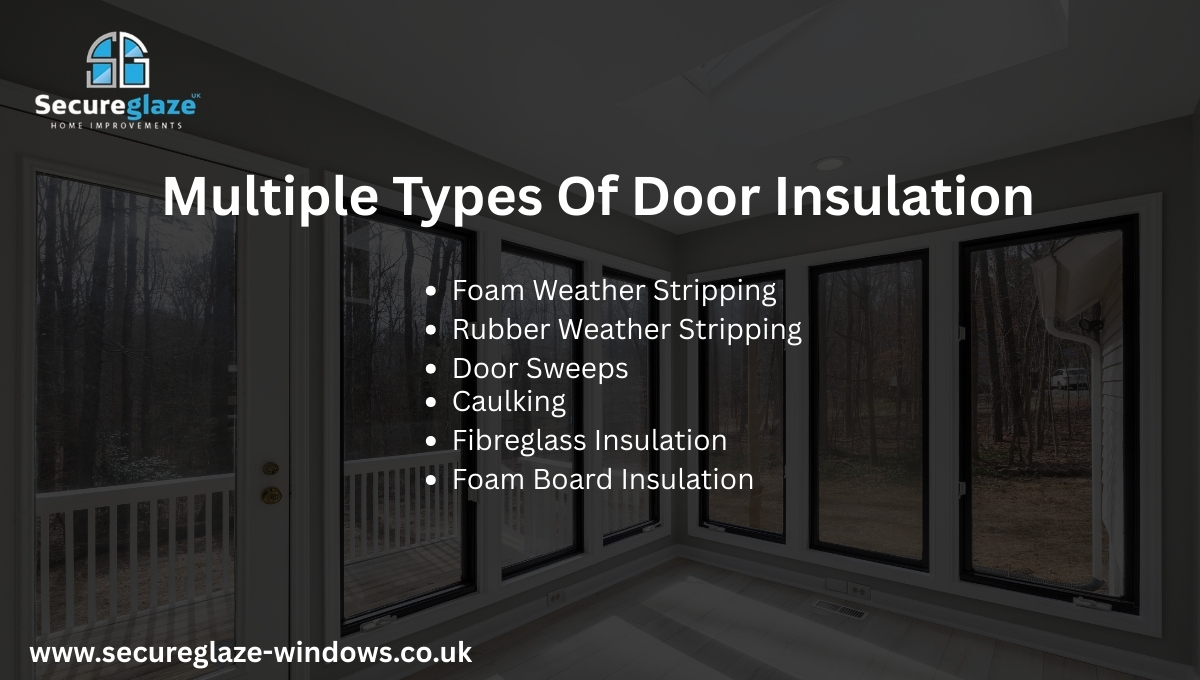 Multiple Type of Door Insulation Multiple Type of Door Insulation