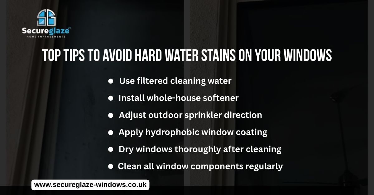 Top Tips To Avoid Hard Water Stains On Your Windows Top Tips To Avoid Hard Water Stains On Your Windows