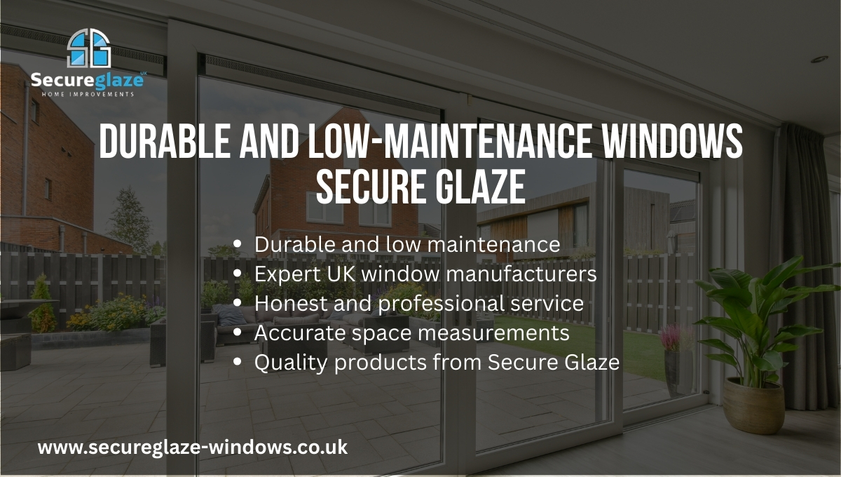 Durable and Low Maintenance Windows, Secure Glaze