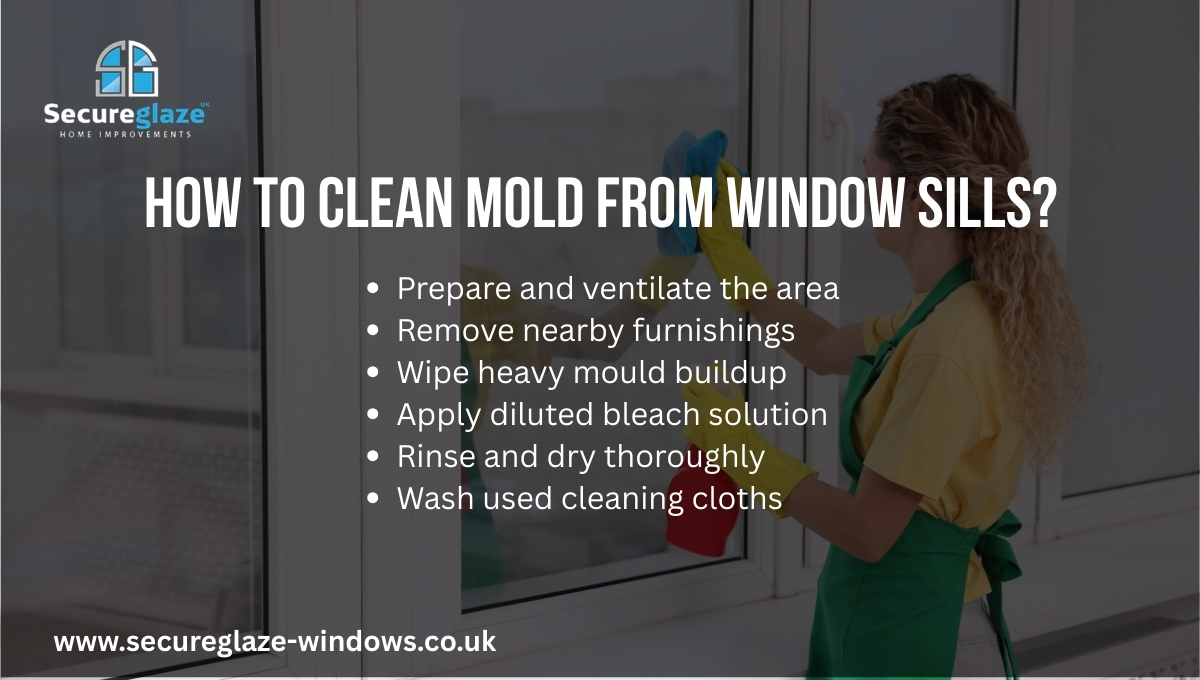 How to Clean Mold from Window Sills