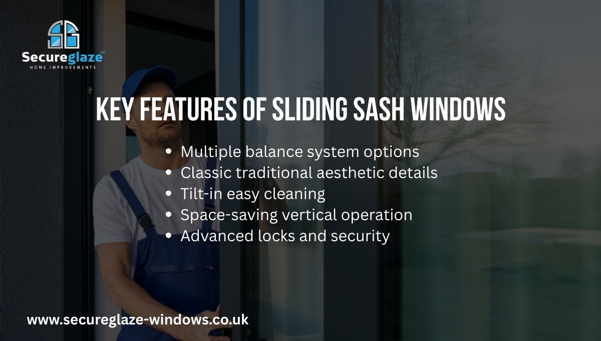Key Features of Sliding Sash Windows