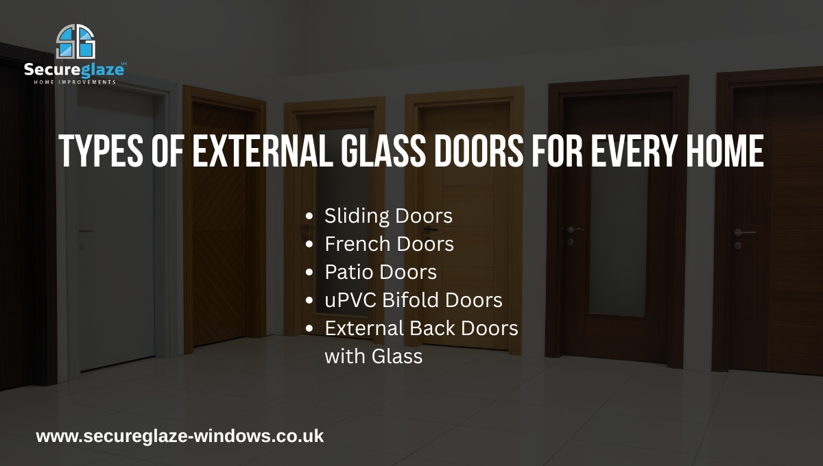 Types of External Glass Doors for Every Home