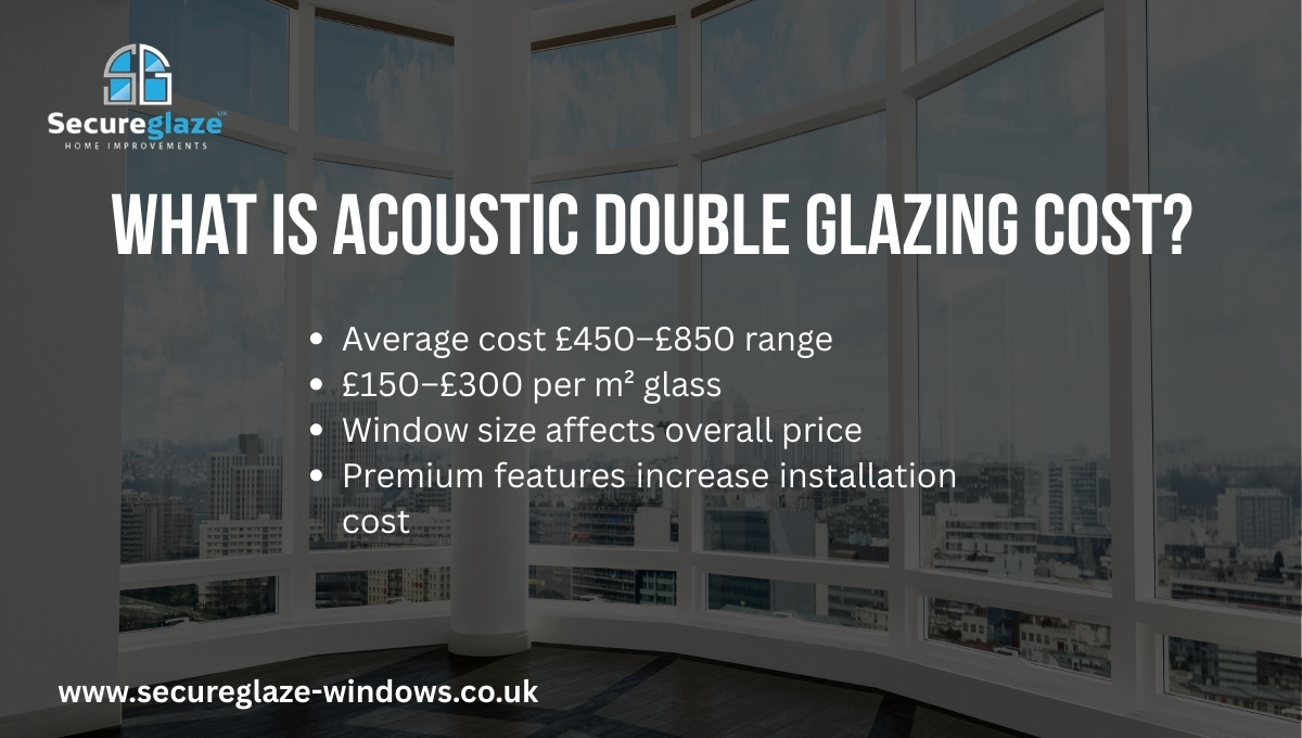 What is Acoustic Double Glazing Cost