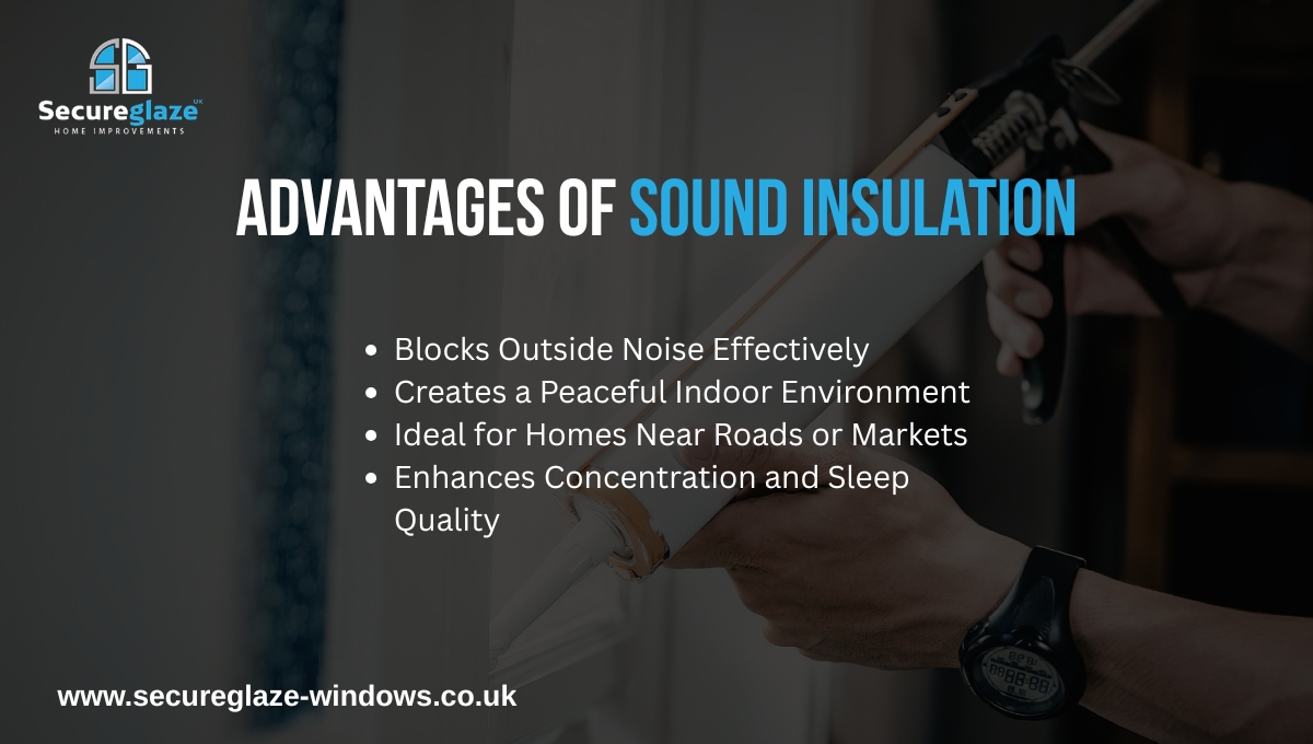 Advantages of Sound Insulation