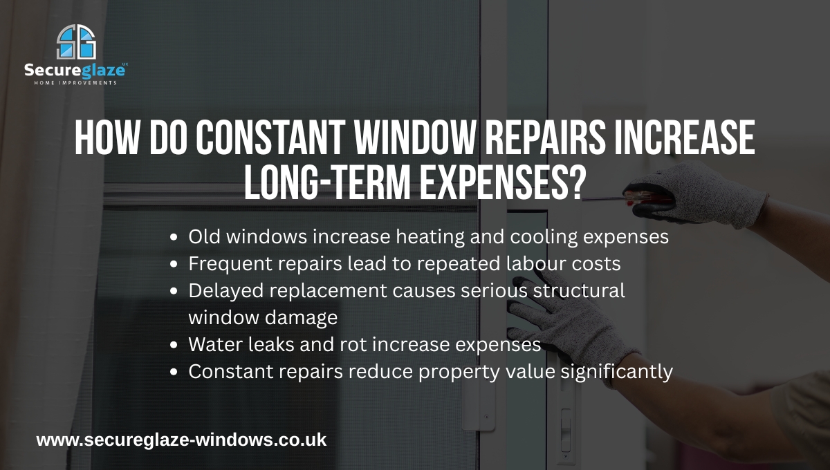 How Do Constant Window Repairs Increase Long-Term Expenses