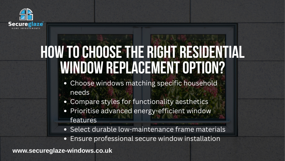 Right Residential Window Replacement Option