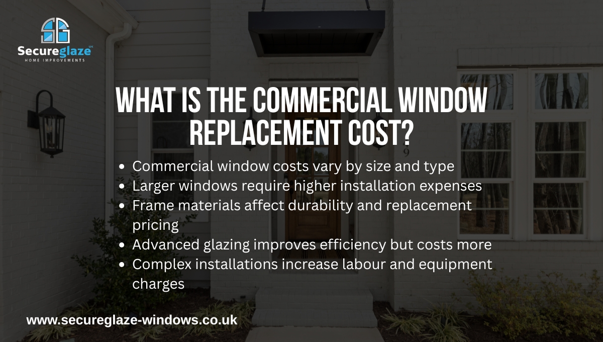 What is the Commercial Window Replacement Cost