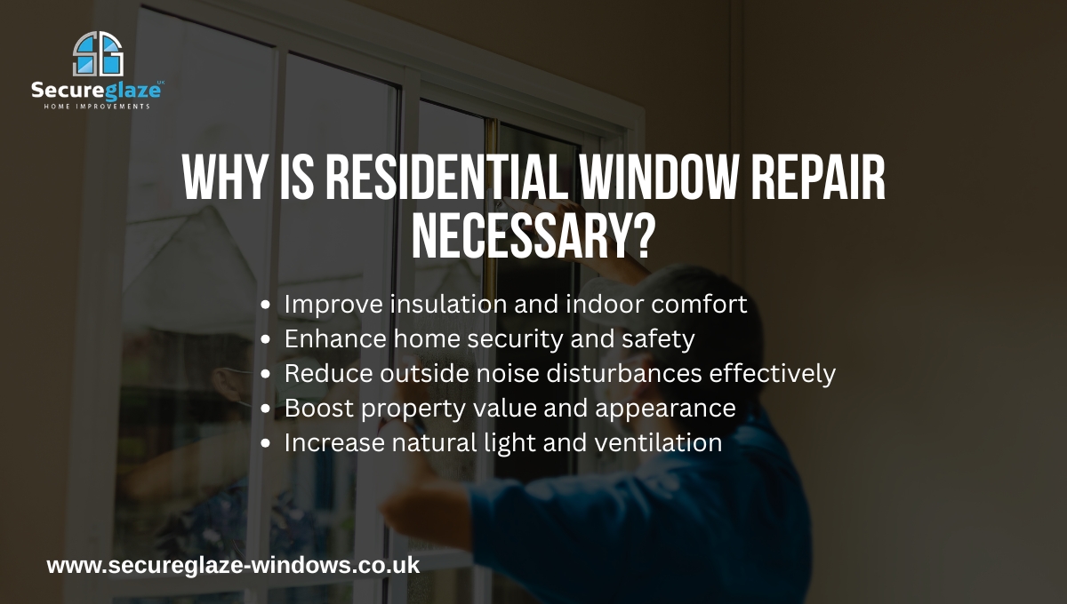 Why is Residential Window Repair Necessary