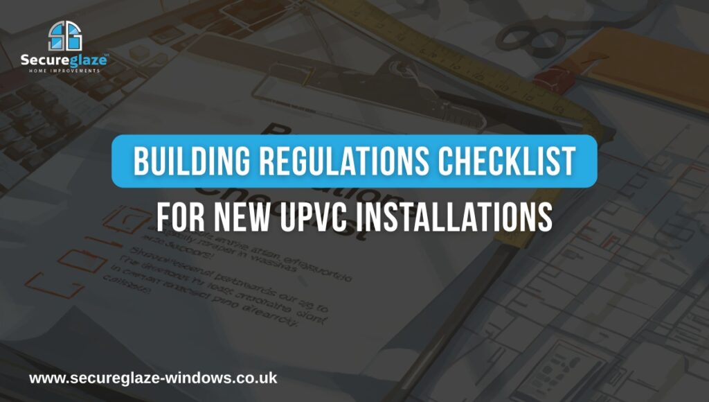 Building Regulations Checklist for New UPVC Installations