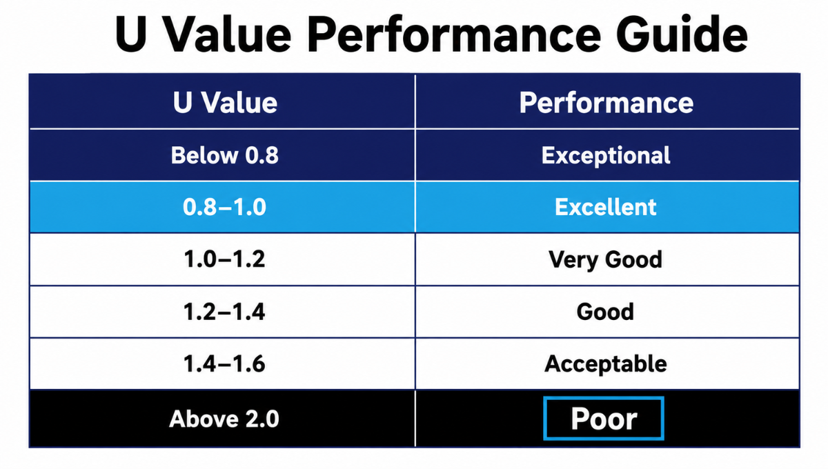 Good U Value Good U Value