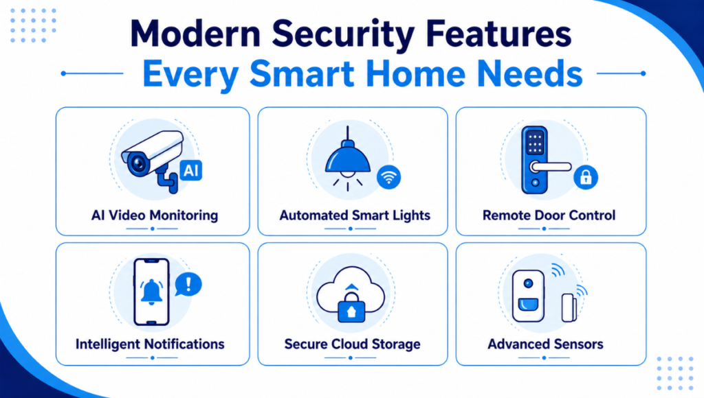 Modern Security Features Every Smart Home Needs

