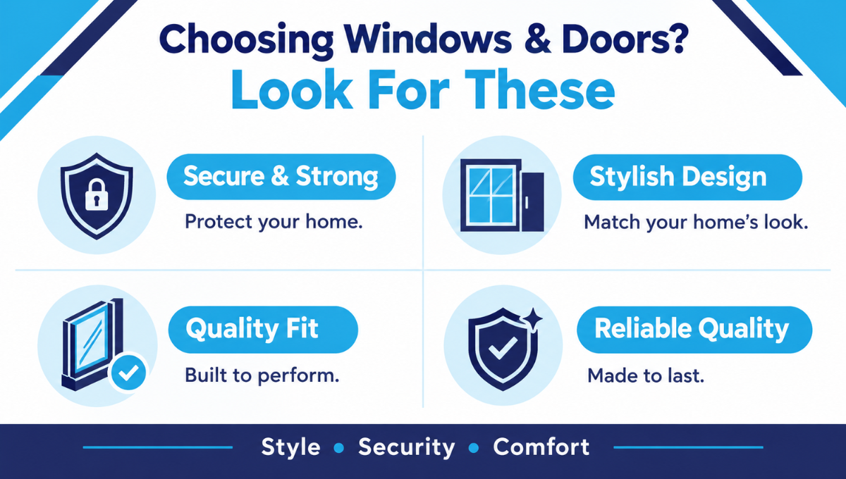 Choosing Windows & Doors Look For These