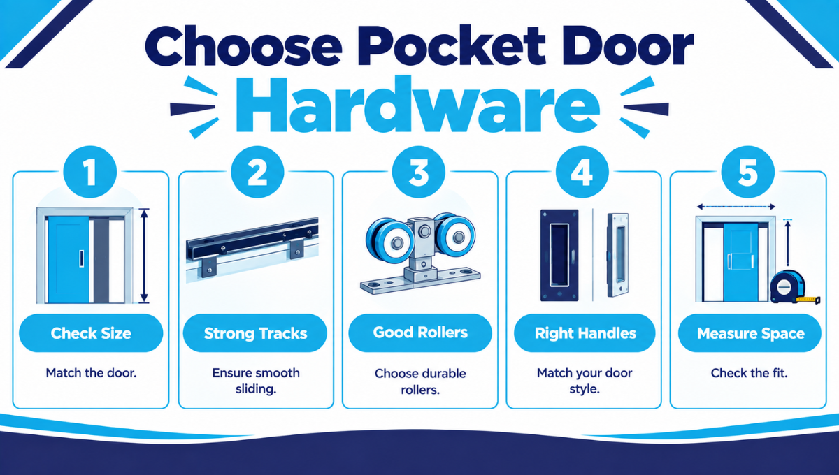 Choose Pocket Door Hardware