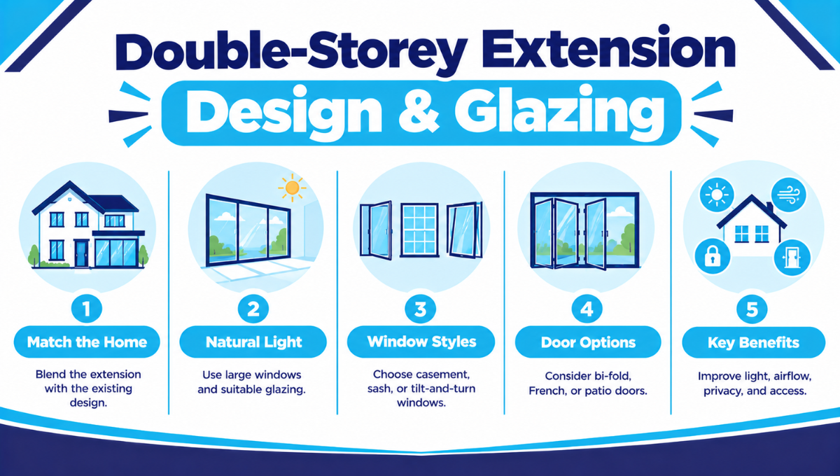 Double-Storey Extension Design & Glazing