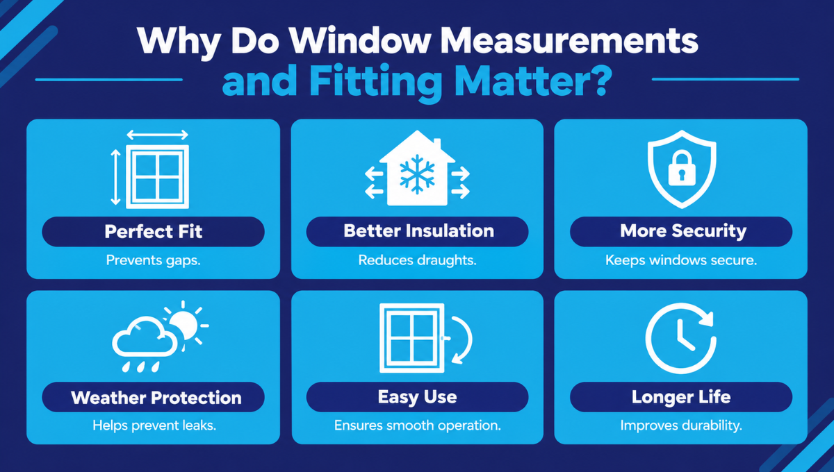Why Do Window Measurements and Fitting Matter